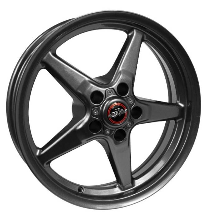 Race Star - Race Star 92 Drag Star 17x10.50 5x4.50bc 7.63bs Direct Drill Metallic Gray Wheel 92-705154G