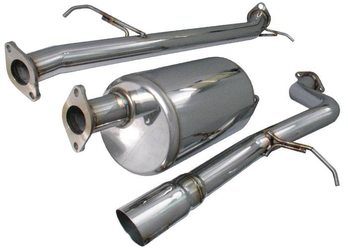 Injen - 2003 Honda Element Injen SES Cat-Back Exhaust System
