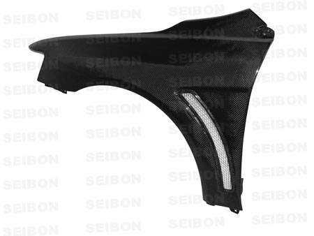 Seibon - 2008 Mitsubishi Evolution X 10MM Wider Seibon Carbon Fiber Fenders