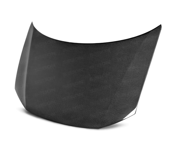 Seibon - 2012-2013 Honda Civic Coupe Seibon Carbon Fiber Hood - OEM Style