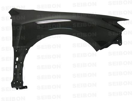 Seibon - 2008-2010 Subaru STI Seibon Carbon Fiber Fenders (10mm Wider)