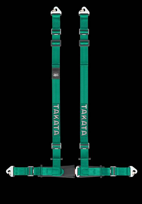 Takata - Takata Drift II Snap Seat Belt Harness - Green