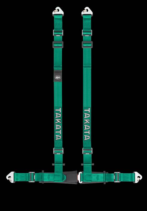 Takata - Takata Drift II Snap Seat Belt Harness - Green