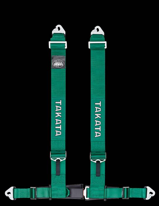 Takata - Takata Drift III Snap Seat Belt Harness - Green
