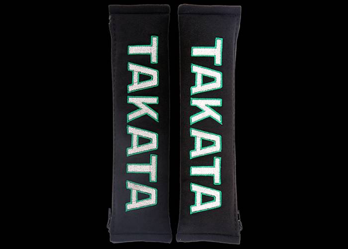 Takata - Takata 2" Seat Belt Shoulder Pads - Black