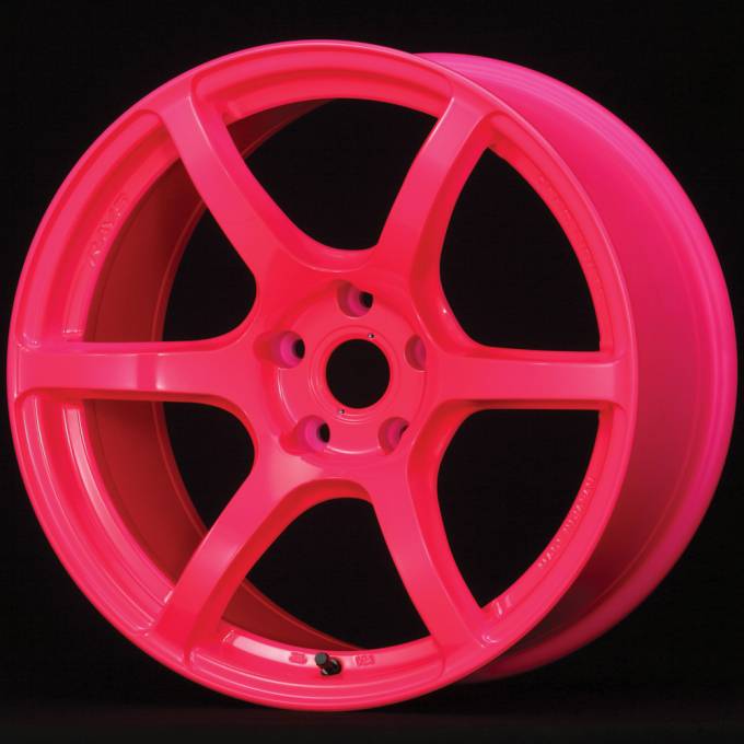 Rays - Rays Gram Lights 57C6 Light Weight Concept Wheel 18X9.5 +//0- 5-114.3 - Luminous Pink