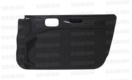 Seibon - 2003-2005 Mitsubishi Evolution VIII Seibon Carbon Fiber Door Panels