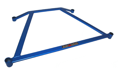 Megan Racing - 2002-2005 Honda Civic Si Megan Racing H Brace - Blue
