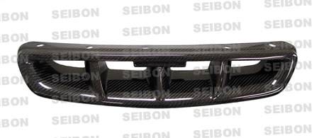 Seibon - 96-98 Civic Seibon Carbon Fiber Grille - MG Style