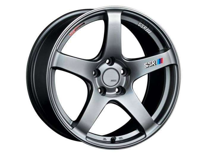 SSR Wheels - SSR Wheels GTV01 1-Piece Wheel 15x6.0 4x100 45mm Offset - Phantom Silver