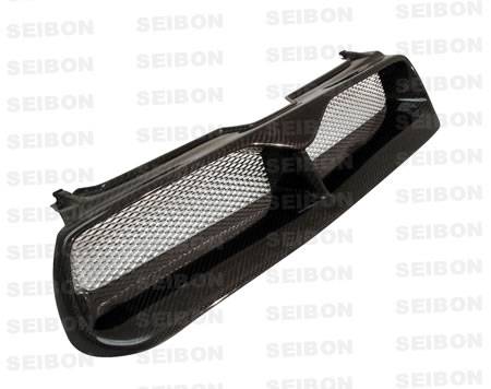 Seibon - 2002-2003 Subaru WRX Seibon Carbon Fiber Grille - CW Style