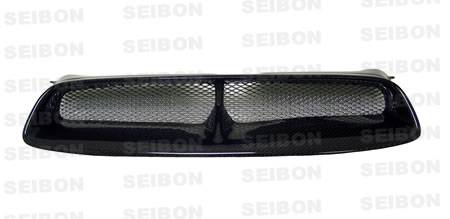 Seibon - 2004-2005 Subaru WRX Seibon Carbon Fiber Grille - CW Style