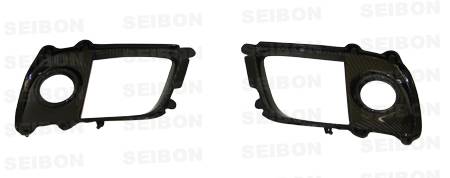 Seibon - 2008 Mitsubishi Evolution X Seibon Carbon Fiber Fog Light Surround