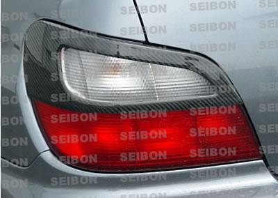 Seibon - 2002-2003 Subaru WRX & STI Seibon Carbon Fiber Tail Light Cover