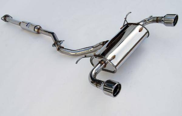 Invidia - 2013 Scion FR-S Invidia Q300 Rolled Stainless Steel Tips Cat-Back Exhaust