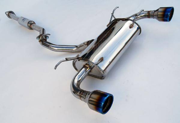 Invidia - 2013 Scion FR-S Invidia Q300 Rolled Titanium Tips Cat-Back Exhaust