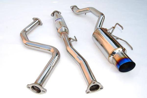 Invidia - 1996-2000 Honda Civic 1.6L Invidia Titanium Tip Cat-Back Exhaust