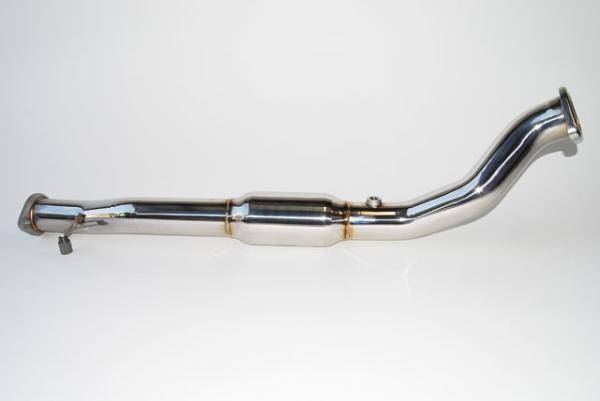 Invidia - 2008 Mitsubishi Evolution X Invidia Down-Pipe w/ High Flow Cat