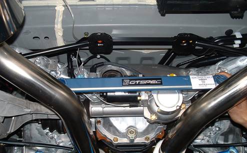 GT-Spec - 2003-2008 Nissan 350Z GT-Spec Rear Lateral Arm Brace -