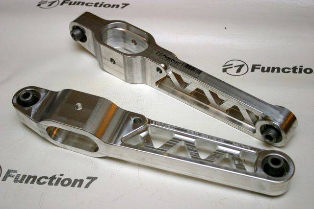 Function 7 - 1988 Honda Civic and CRX Function7 Billet Lower Control Arms with Spherical Bearings