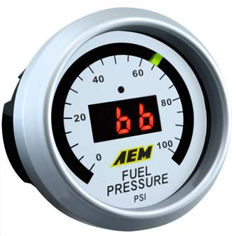 AEM - AEM Fuel Pressure Display Gauge 0 to 100 psi