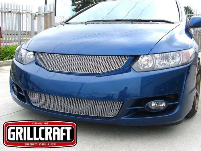 Grillcraft - 2009-2010 Honda Civic Si Coupe Grillcraft MX Series Lower Grille