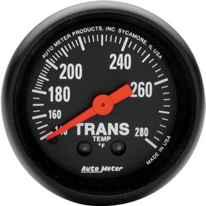 Auto Meter - Auto Meter Z-Series 2 1/16- Mechanical Trans Temperature - 140 - 280 deg. F