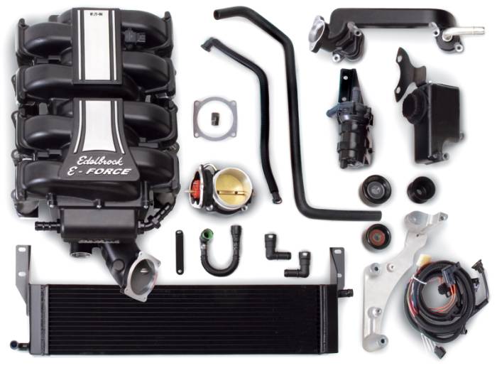 Edelbrock - Edelbrock Supercharger Stage 3 - Profesional Tuner Kit 2005-2009 Ford Mustang 4 6L 3V w/ o Tuner 1585