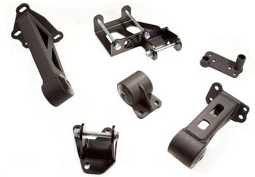 Innovative Mounts - 1994-2001 Acura Integra Innovative Conversion Mount Kit for V6/J-Series Swaps (w/out Alt. Bracket)