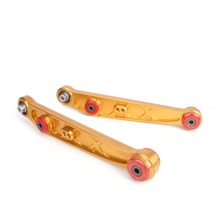 Skunk2 Racing - 1990-1993 Acura Integra Skunk2 Alpha Series Rear Lower Control Arms - Gold Anodized