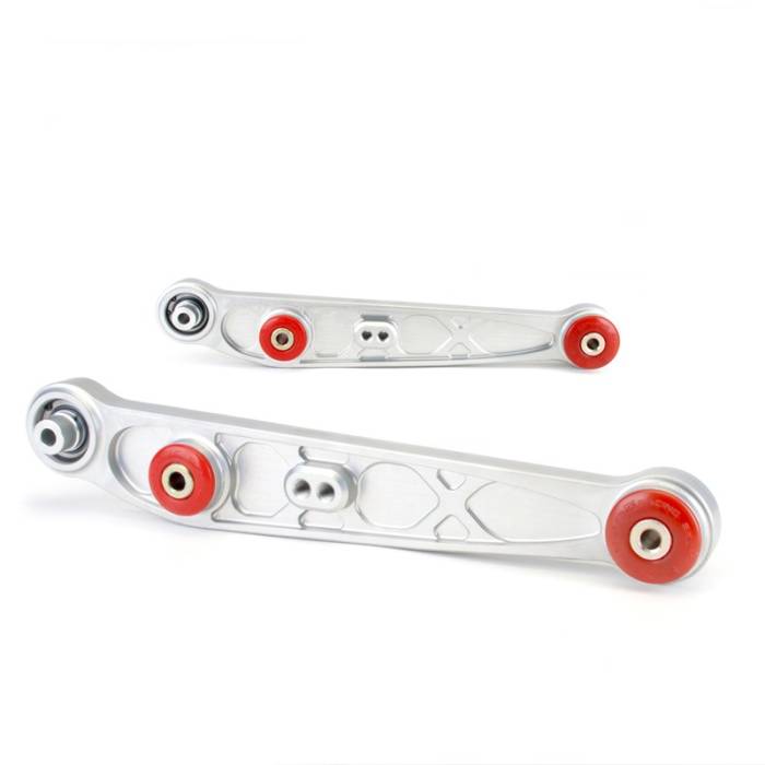 Skunk2 Racing - 1992-1995 Honda Civic Skunk2 Alpha Series Rear Lower Control Arms - Clear Anodized
