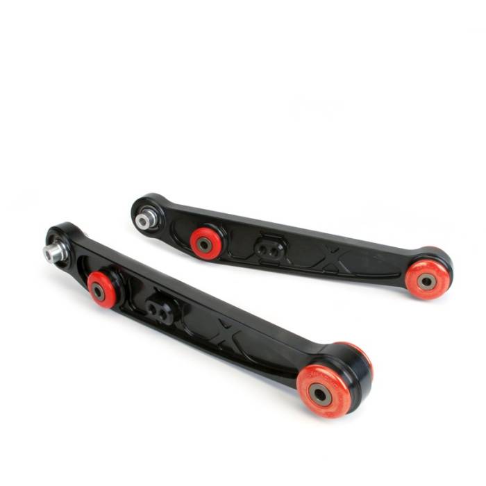 Skunk2 Racing - 1988-1991 Honda Civic and CRX Skunk2 Alpha Series Rear Lower Control Arms - Black Anodized