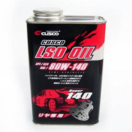 Cusco - Cusco LSD Oil 1 Liter API/GL5 80W-140 (Partial Synthetic)