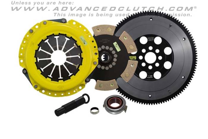 ACT - 2012-2015 Honda Civic Si ACT HD/Race Rigid 6 Pad Clutch and Flywheel Kit