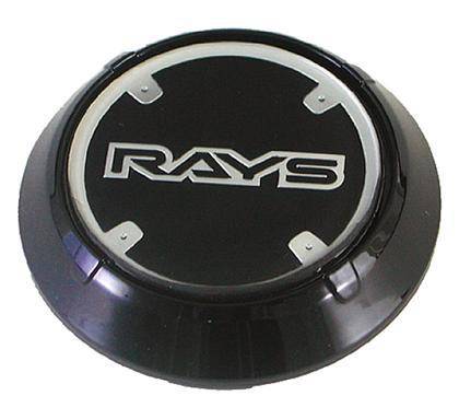 Rays - Rays Gram Lights WR Center Caps - Black (Set of 4)