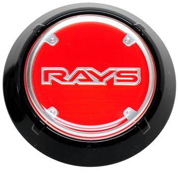 Rays - Rays Gram Lights WR Center Caps - Red (Set of 4)