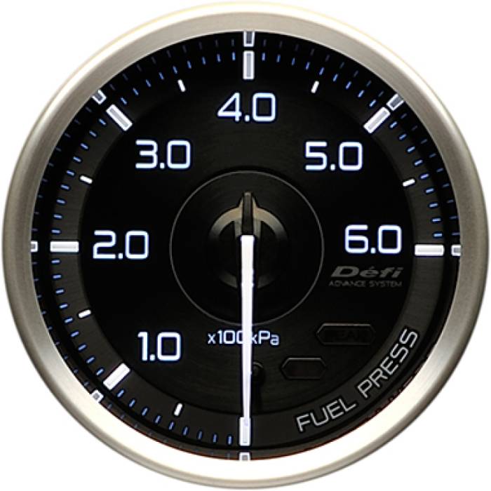 Defi - DEFI Advance A1 60mm Fuel Pressure Gauge 600KPA DF15101