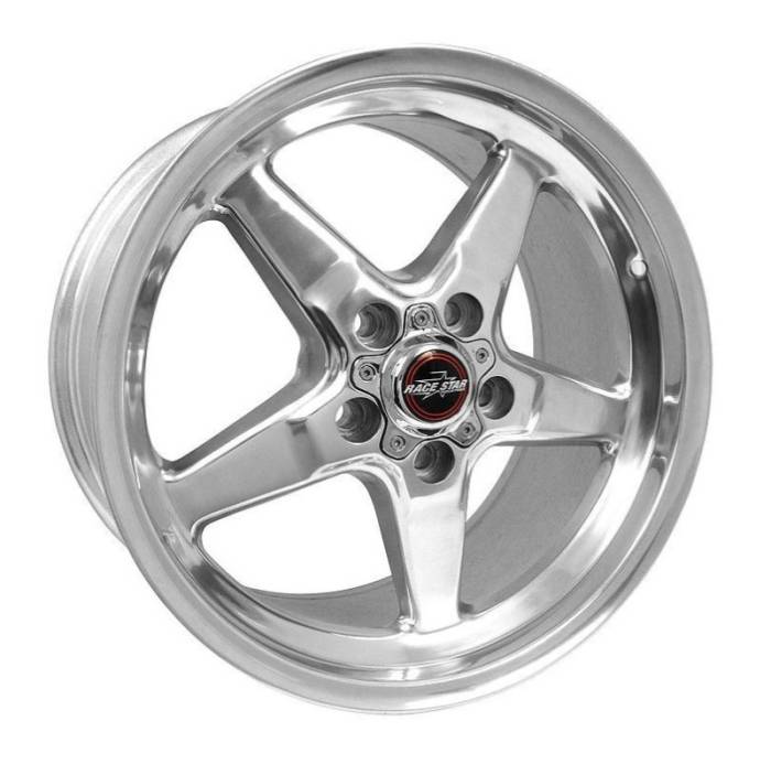 Race Star - Race Star 92 Drag Star 17x10.5 5x4.75bc 7.40bs Direct Drill Polished Wheel 92-705253DP-42