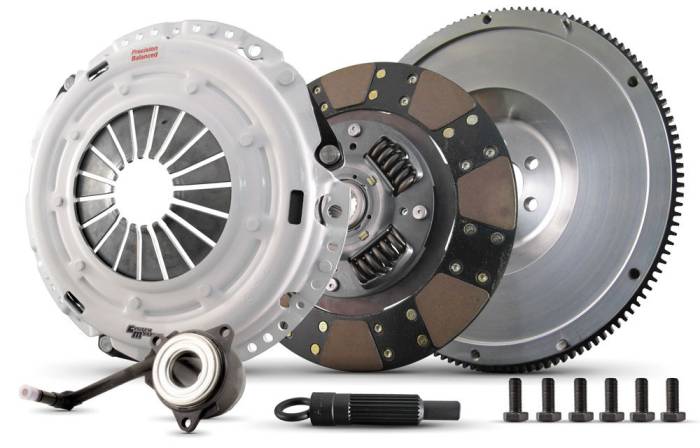 Clutch Masters - 2010-2014 Volkswagen Golf R AWD 6spd ClutchMasters FX350 Clutch Stage 3.5 w/Steel FW and Slave Cyl