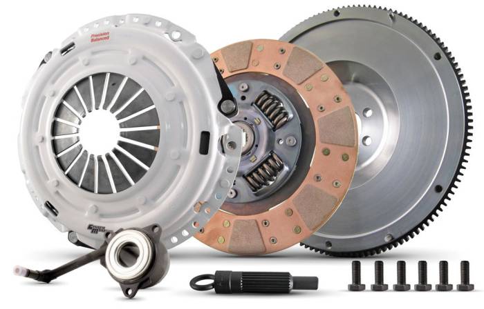 Clutch Masters - 2010-2014 Volkswagen GTI 2.0L TSI 6spd ClutchMasters FX400 Clutch Stage 4 Lined w/Steel FW and Slave Cyl