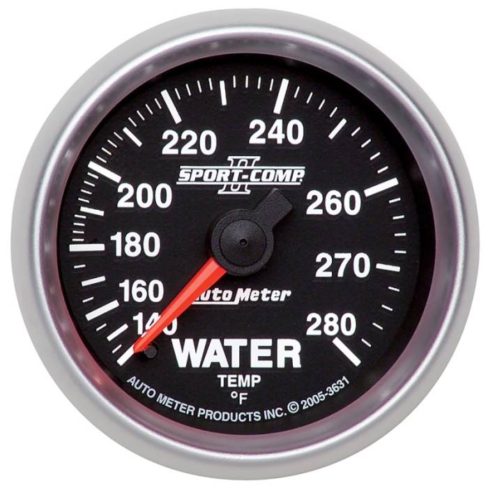 Auto Meter - 2-1/16" WATER TEMP, 3631