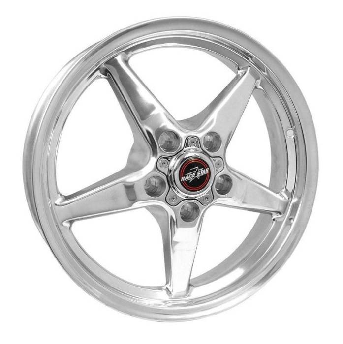 Race Star - Race Star 92 Drag Star 17x4.5 5x4.75bc 2.50bs Direct Drill Polished Wheel 92-745245DP-6