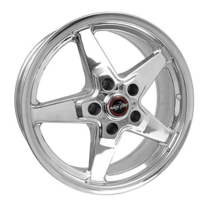 Race Star - Race Star 92 Drag Star 17x7 5x4.75bc 5.10bs Direct Drill Polished Wheel 92-770249DP-28