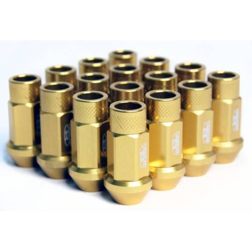Blox - Blox Street Series Forged Lug Nuts 12x1.5mm - Gold 16 Piece