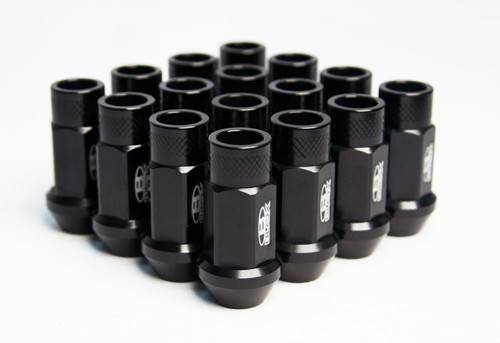 Blox - Blox Street Series Forged Lug Nuts 12x1.25mm - Black 16 Piece