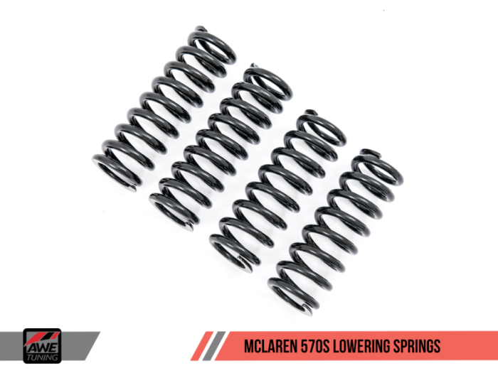 AWE Tuning - AWE Tuning Exclusive H&R McLaren 570S Lowering Springs 8410-11060