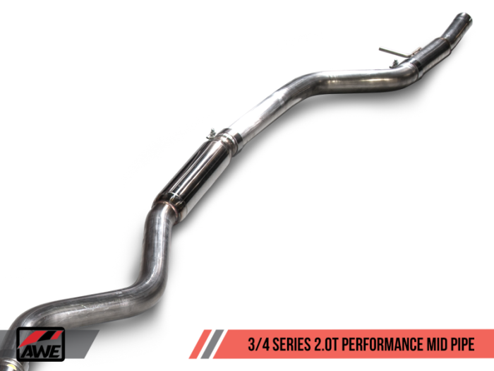 AWE Tuning - AWE Tuning BMW F3X N20 328i/428i Performance Mid Pipe 3015-11014