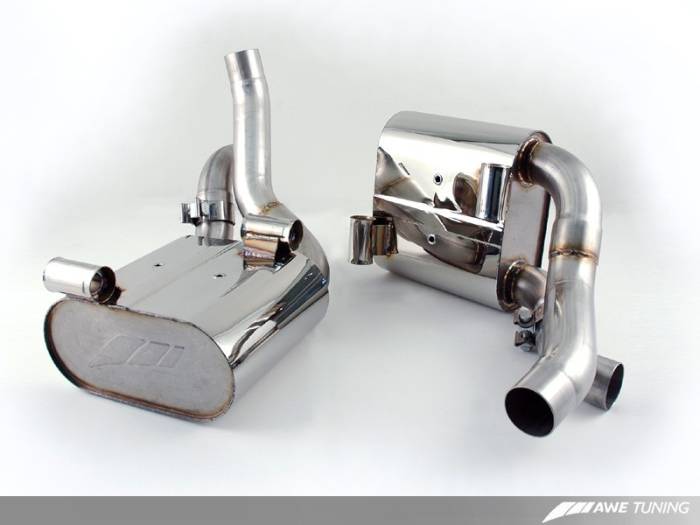 AWE Tuning - AWE Tuning 997.2 Performance Muffler Set 3010-11056