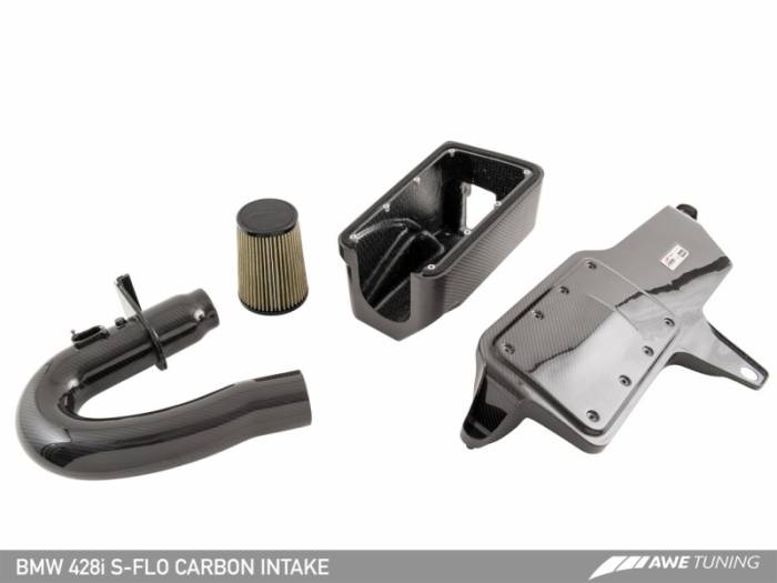 AWE Tuning - AWE Tuning BMW 228i/320i/328i/428i S-FLO Carbon Intake 2660-13034