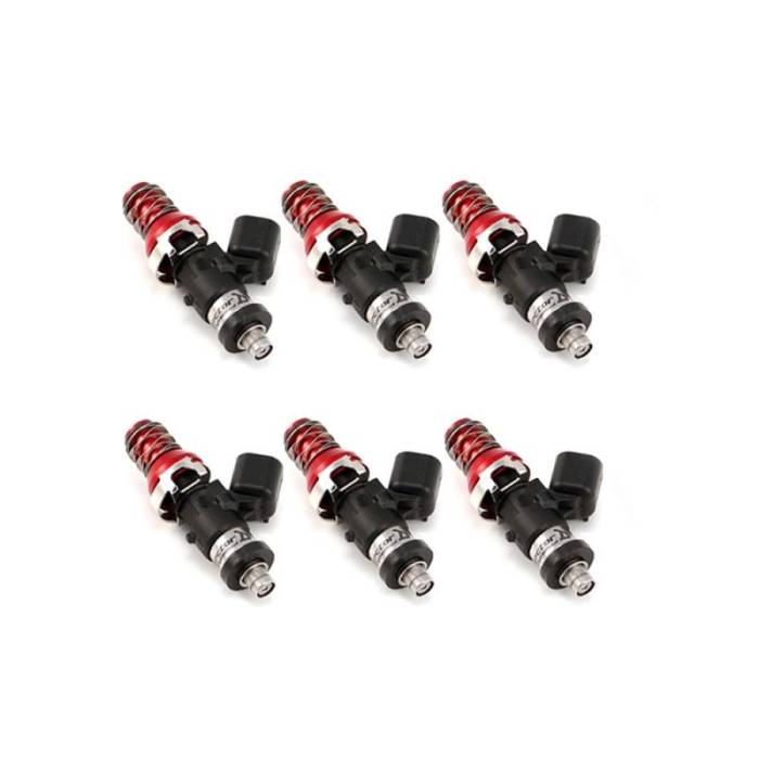 Injector Dynamics - Injector Dynamics ID1050X Injectors - 48mm Length - Mach Top to 11mm - Denso Low Cushion (Set of 6) 1050.48.11.D.6